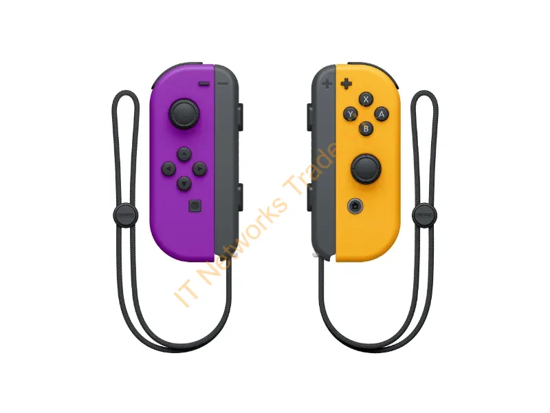10002888 - Nintendo Joy-Con Black, Orange, Purple Bluetooth Gamepad Analogue / Digital Nintendo Switch
