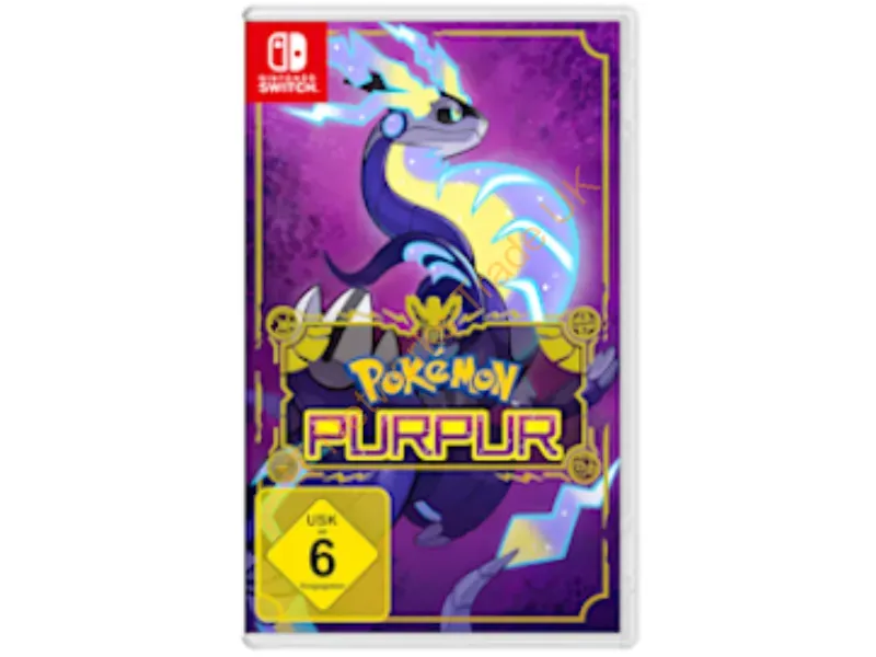 10009827 - Nintendo Switch Pokemon Purpur Standard German, Dutch, English, Spanish, French, Italian, Japanese, Korean Nintendo Switch