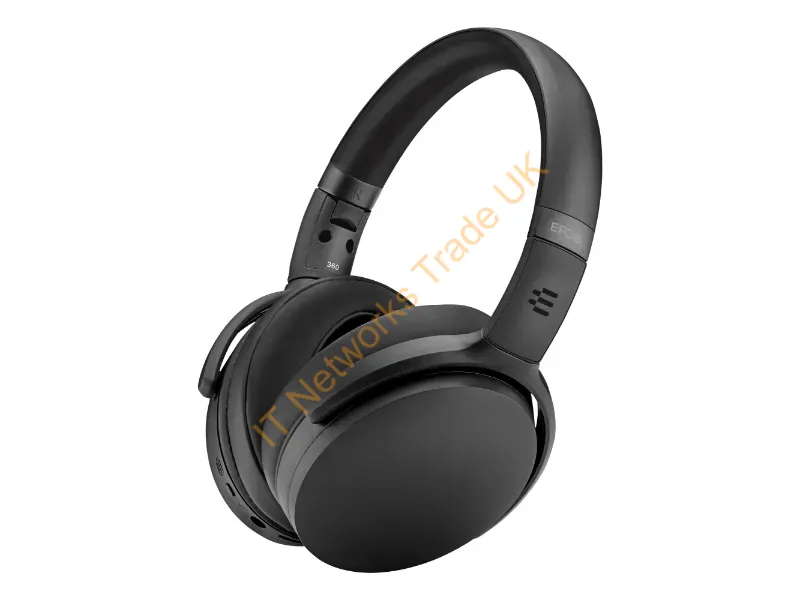 1001008 - Epos Adapt 361 Headset Wired & Wireless Head-Band Calls/Music Usb Type-C Bluetooth Black