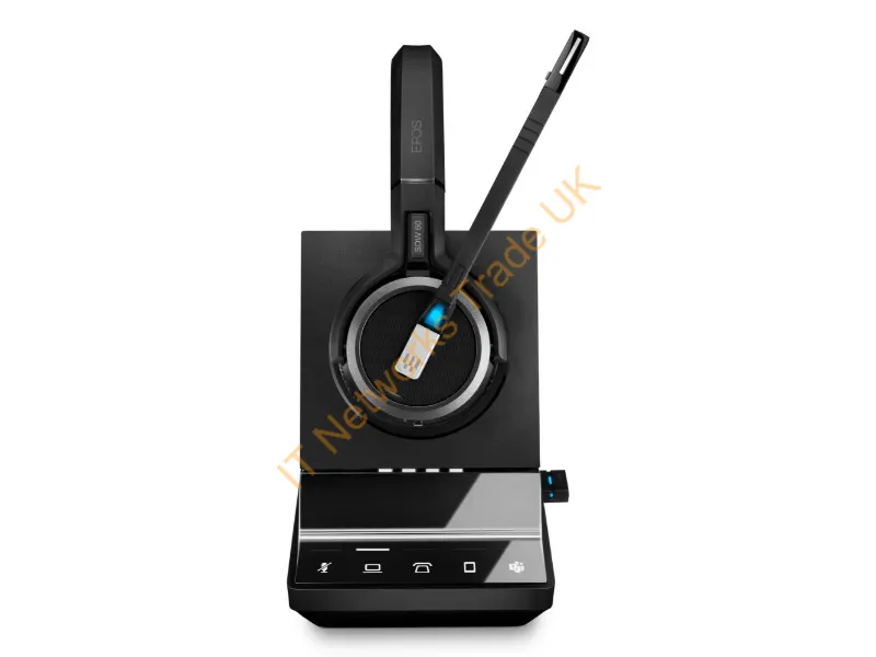 1001040 - Epos Impact Sdw 5066T - Headset Wireless Head-Band Office/Call Center Black