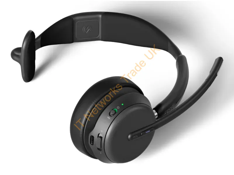 1001137 - Epos Impact 1030T Headset Wireless Head-Band Office/Call Center Bluetooth Black