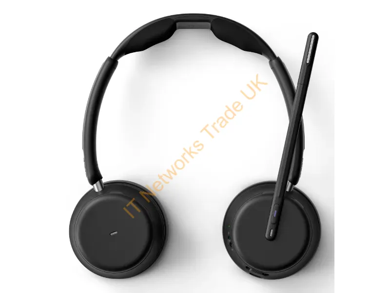 1001138 - Epos Impact 1060T Headset Wireless Head-Band Office/Call Center Bluetooth Black