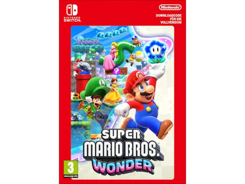 10011783 - Nintendo Super Mario Bros. Wonder Standard Traditional Chinese, German, Dutch, English, Spanish, French, Italian, Japanese, Korean, Portuguese, Russian Nintendo Switch