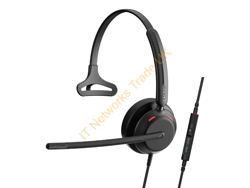 1001212 - Epos Impact 730T Headset Wired Head-Band Calls/Music Usb Type-C / Usb Type-A Black