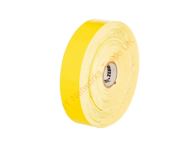 Zebra 10012712-2 Yellow Adhesive printer label Accessory