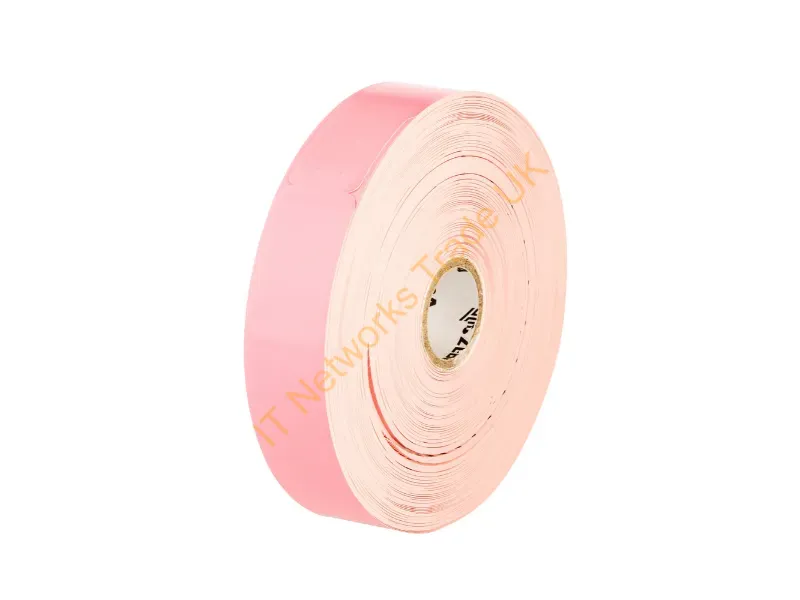 Zebra 10012712-5 Pink Adhesive printer label Accessory