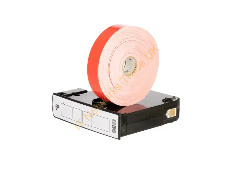 10012717-1K - Zebra Z-Band Splash Red Self-Adhesive Printer Label