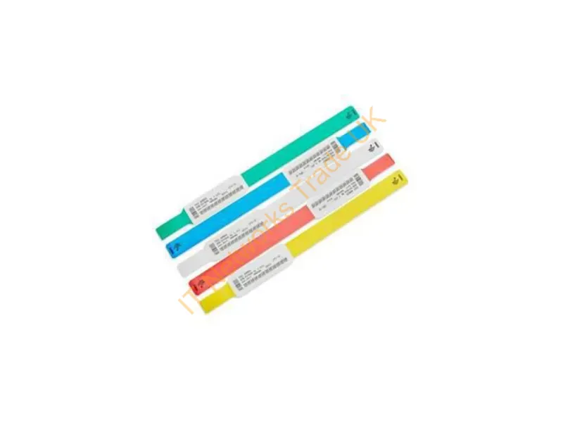 10015355-RK - Zebra Z-Band Ultra Soft Wristband, Red