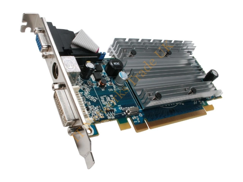 100230L Sapphire ATI Radeon HD3450 1GB HyperMemory with 256MB DDR2 DVI/HDCP PCI Express Video Graphics Card