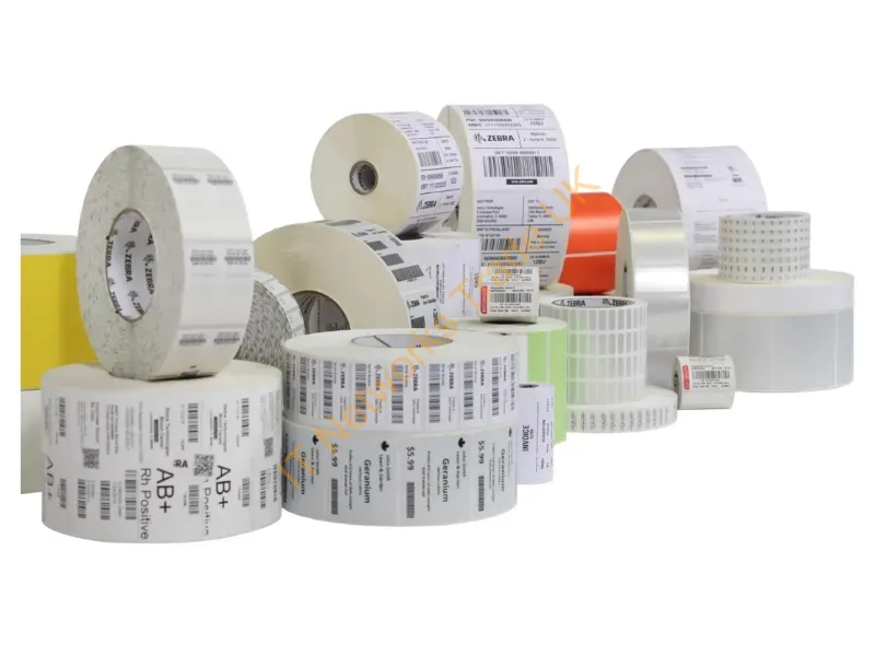 10023180 - Zebra 10023180 Printer Label Silver Self-Adhesive Printer Label