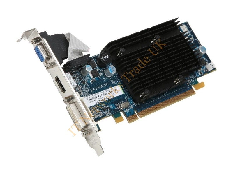 100234HDMI Sapphire 512m DDR-2 Lite HDMI DVI-I VGA PCI Express Video Graphics Card
