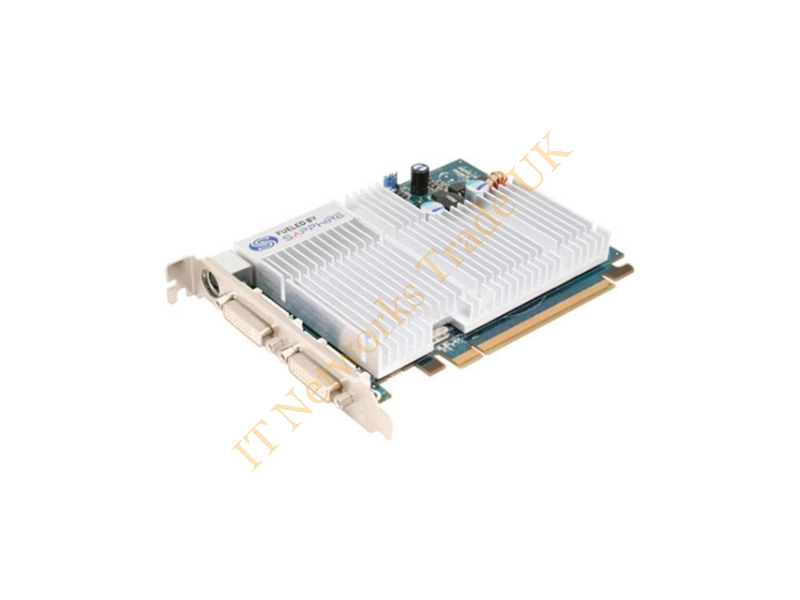 100235L ATI Sapphire Radeon HD3470 256MB 64-Bit DDR3 PCI Express x16 with Dual DVI HDTV-out TV-out Video Graphics Card