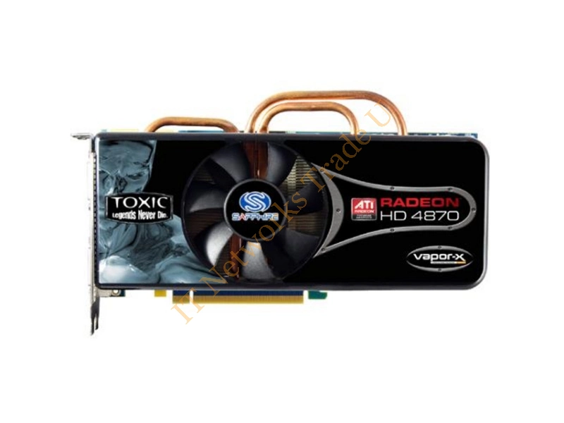 100243-1GTXSR Sapphire ATI Radeon HD4870 TOXIC 1GB DDR5 2DVI PCI Express Video Graphics Card