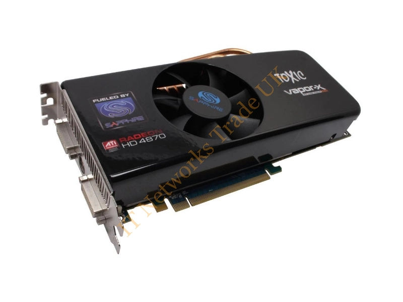 100243TXSR Sapphire ATI Radeon HD4870 TOXIC 512MB DDR5 2DVI PCI Express Video Graphics Card