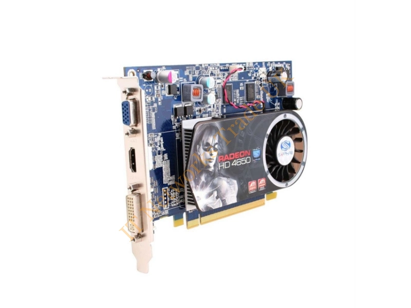 100254HDMI Sapphire ATI Radeon HD4650 1GB DDR2 VGA/DVI/HDMI PCI Express Video Graphics Card