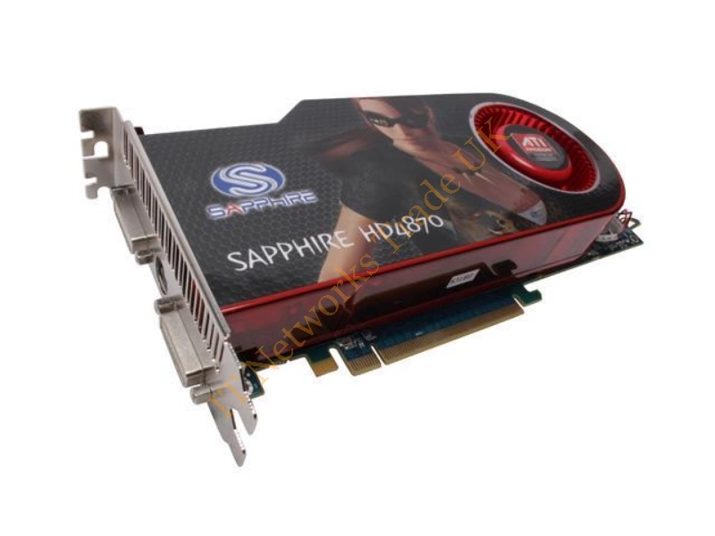 100257L ATI Sapphire HD4870 512MB GDDR5 256-Bit PCI Express x16 Dual DVI HDMI HDTV-out Video Graphics Card