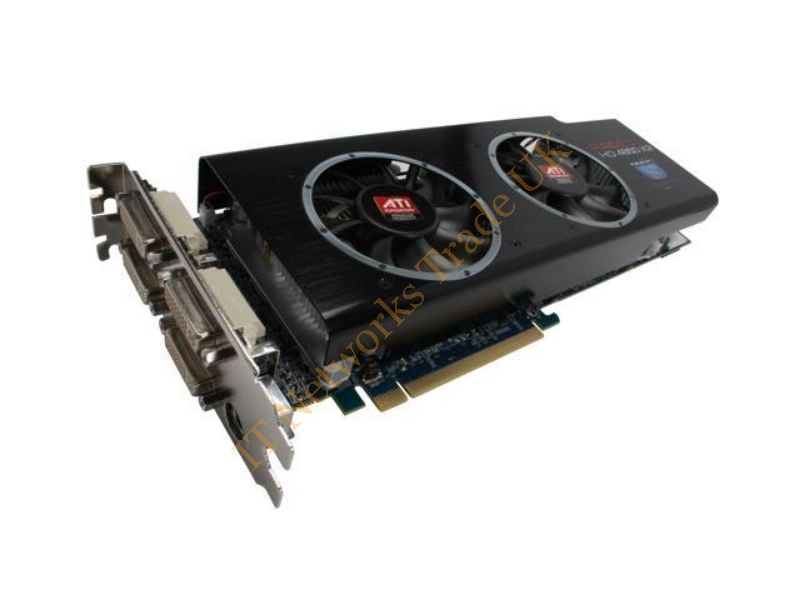 100260SR Sapphire Quad 1GB DDR-3 DVI-I Tv-Out PCI Express Video Graphics Card