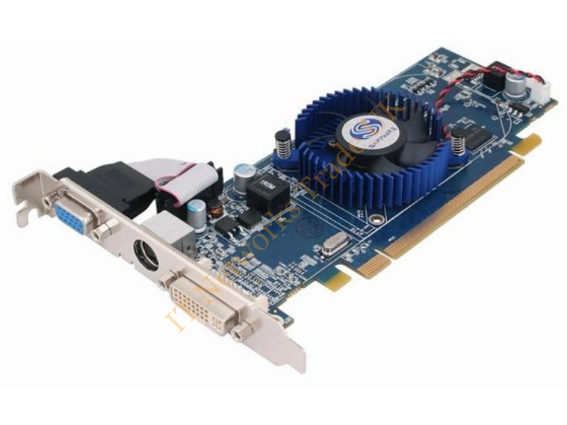 100262L Sapphire ATI Radeon HD2400PRO 512MB DVI/HDTV PCI Express Video Graphics Card