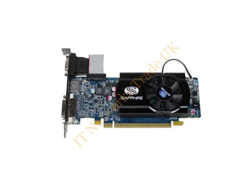 100266HDMI Sapphire 1GB DDR-3 Lite HDMI DVI-I VGA PCI Express Video Graphics Card