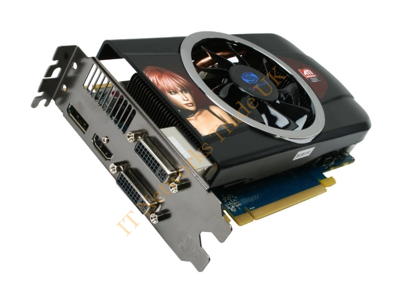 100283-3L Sapphire HD5770 1GB DDR5 DDVI-I HDMI DP PCI Express Video Graphics Card