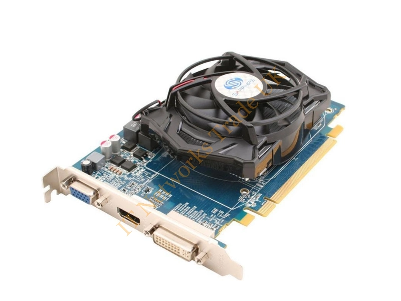 100287VGAL Sapphire ATI Radeon HD5670 512MB DDR5 128-Bit VGA DVI Display Port PCI Express 2.1 x16 Video Graphics Card