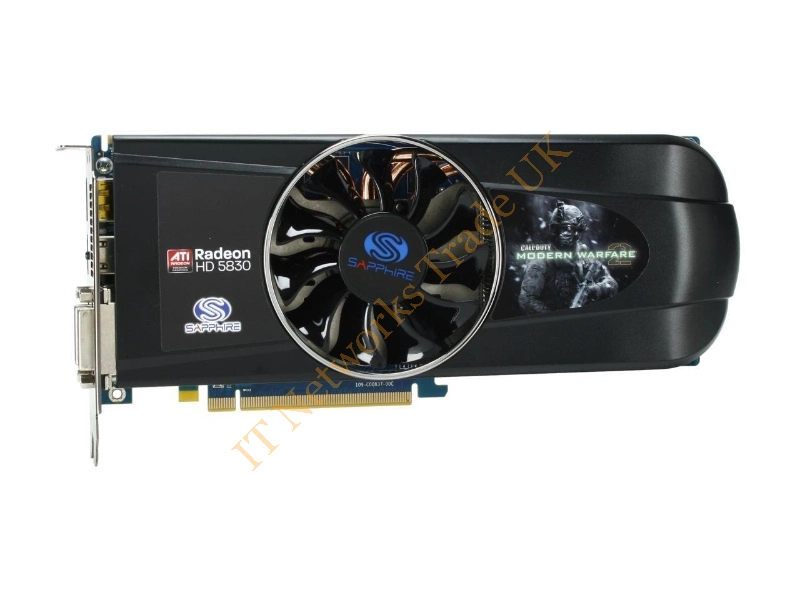 100297SR Sapphire Radeon HD5830 1GB DDR5 PCI Express 2DVI/HDMI/DisplayPort Video Graphics Card