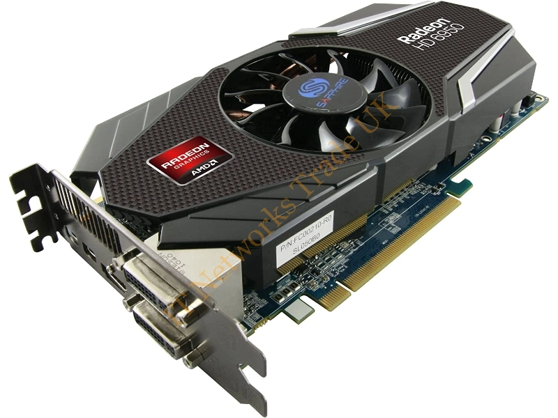100312-2SR Sapphire Radeon HD6950 2GB GDDR5 256-Bit PCI Express x16 2.1 Video Graphics Card