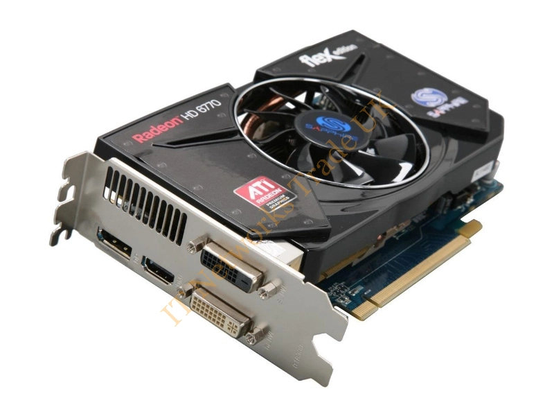 100328FLEX Sapphire ATI Radeon HD6770 1GB DDR5 128-Bit VGA DVI HDMI PCI Express 2.1 x16 Video Graphics Card