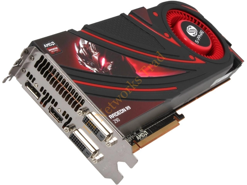 100362SR Sapphire Radeon R9 290 4GB GDDR5 PCI Express 3.0 x16 DVI/ HDMI/ DisplayPort Video Graphics Card