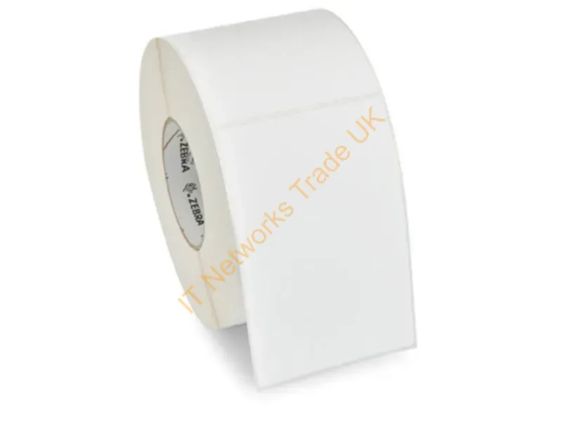 10043481 - Zebra Zebra Tt Label Paper (4" X6") Z-Essentials 540T (Coated) (Permanent Adhesive) (3" Core) (Plain)
