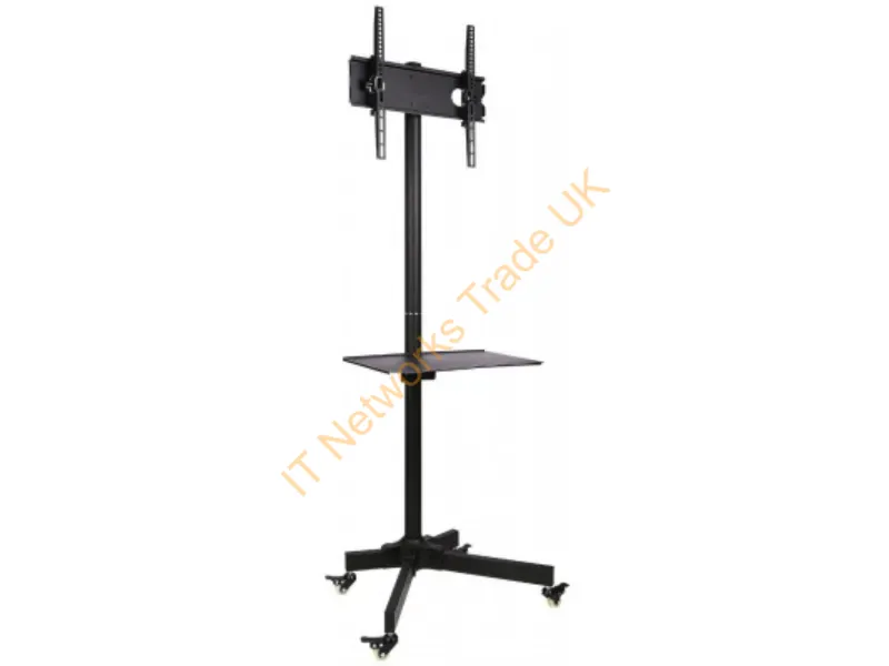 100730 - Techly 100730 TV mount 139.7 cm (55") Black