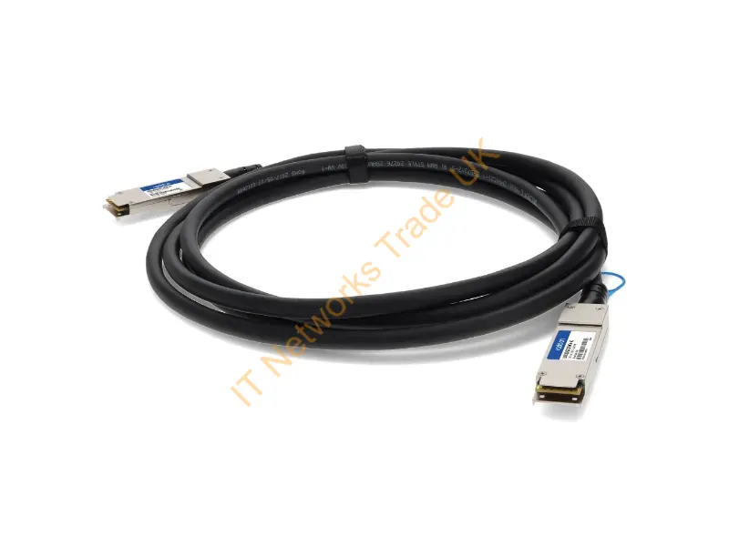 100CQQH2610-50CM-AO - Addon Networks 100Cqqh2610-50Cm-Ao Infiniband/Fibre Optic Cable 19.7" (0.5 M) Qsfp28 Black