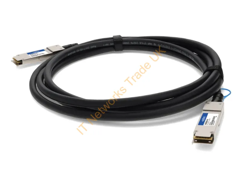 100CQQH2615-AO - Addon Networks 100Cqqh2615-Ao Infiniband/Fibre Optic Cable 59.1" (1.5 M) Qsfp28 Dac Black