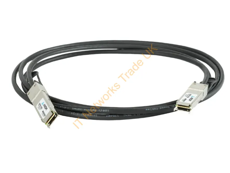 100CQQH2650-AX - Axiom 100Cqqh2650-Ax Infiniband/Fibre Optic Cable 196.9" (5 M) Qsfp28 Dac Black, Silver