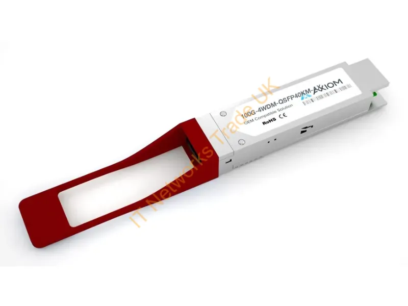 100G-4WDM-QSFP40KM-AX - Axiom 100G-4Wdm-Qsfp40Km-Ax Network Transceiver Module Fiber Optic 100000 Mbit/S Qsfp28