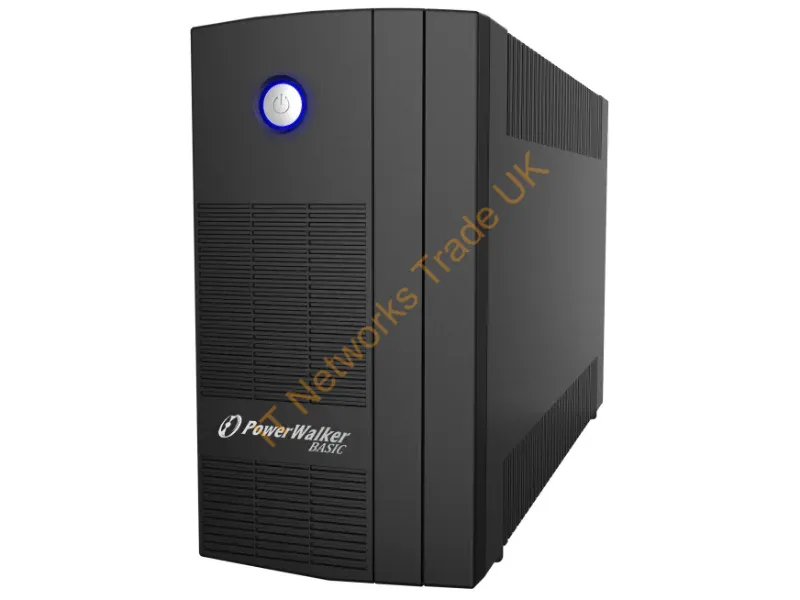 10121068 - PowerWalker Basic VI 1000 SB Line-Interactive 1 kVA 600 W 3 AC outlet(s)