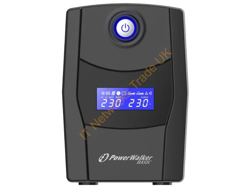 10121072 - PowerWalker VI 600 STL uninterruptible power supply (UPS) Line-Interactive 0.6 kVA 360 W 2 AC outlet(s)