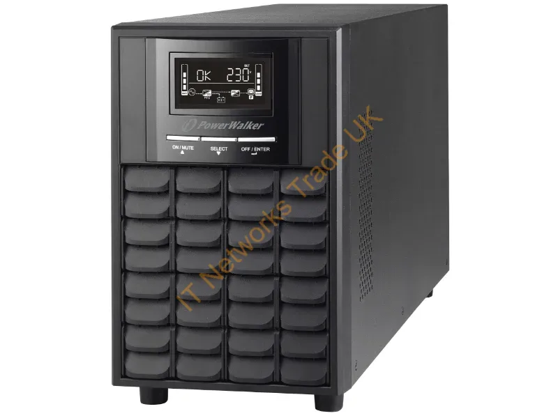 10121105 - PowerWalker VI 3000 CW uninterruptible power supply (UPS) Line-Interactive 3 kVA 2100 W 8 AC outlet(s)