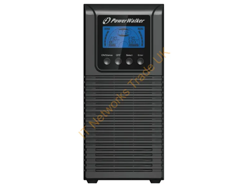 10122044 - PowerWalker VFI 1000 TGS Double-conversion (Online) 1 kVA 900 W 3 AC outlet(s)