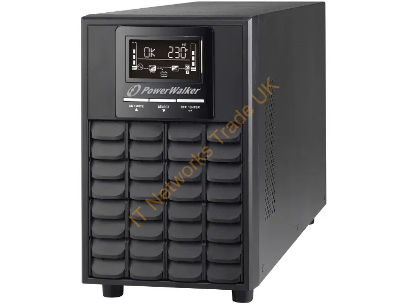 10122108 - PowerWalker VFI 1000 CG PF1 Double-conversion (Online) 1 kVA 1000 W 4 AC outlet(s)