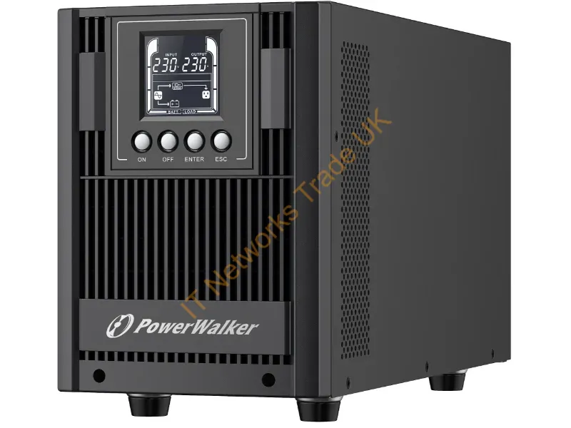 10122181 - PowerWalker VFI 2000 AT Double-conversion (Online) 2 kVA 1800 W 4 AC outlet(s)