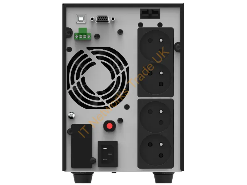 10122184 - PowerWalker VFI 2000 AT FR uninterruptible power supply (UPS) Double-conversion (Online) 2 kVA 1800 W 4 AC outlet(s)
