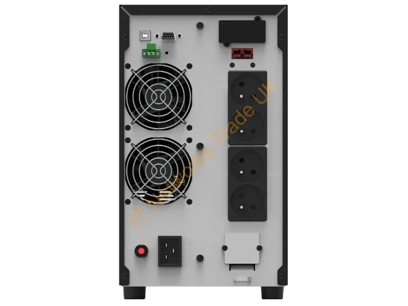 10122185 - PowerWalker VFI 3000 AT FR uninterruptible power supply (UPS) Double-conversion (Online) 3 kVA 2700 W 4 AC outlet(s)