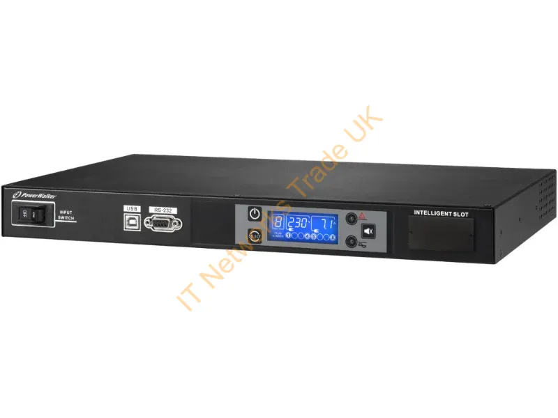 10133001 - PowerWalker RC-16A power distribution unit (PDU) 8 AC outlet(s) 1U Black