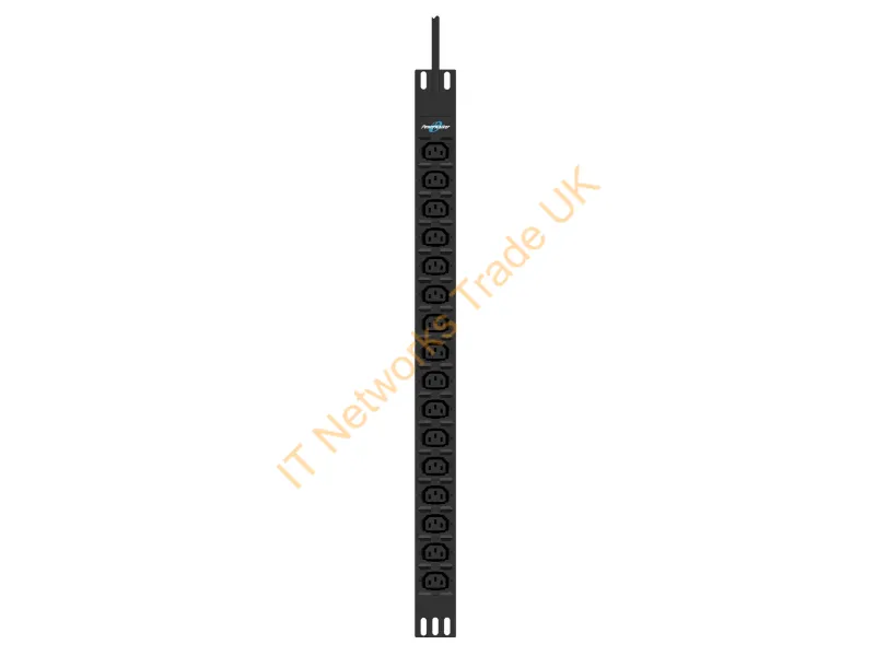 10133023 - PowerWalker 10133023 power distribution unit (PDU) 16 AC outlet(s) 0U Black