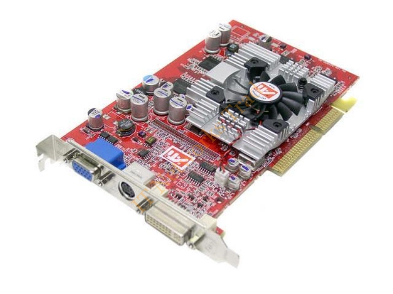 102-A03415-23 ATI Radeon 9600XT 128MB VGA/ S-Video/ DVI/ AGP Video Graphics Card