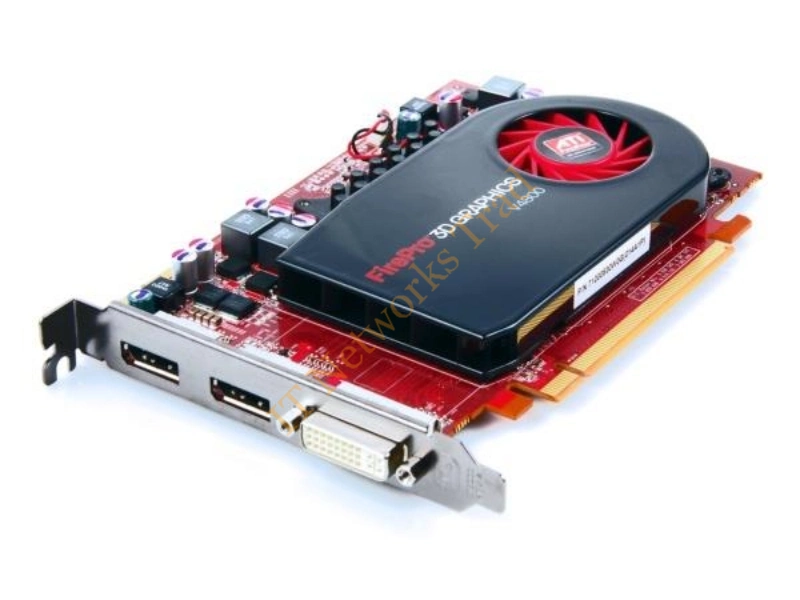 102-C02005-22 ATI Radeon FirePro 3D V4800 1GB DDR5 PCI Express DVI Video Graphics Card