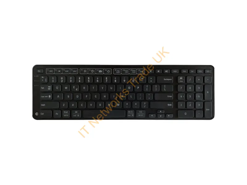 102104 - Contour Design Balance Keyboard Office Rf Wireless + Usb Qwerty English Black