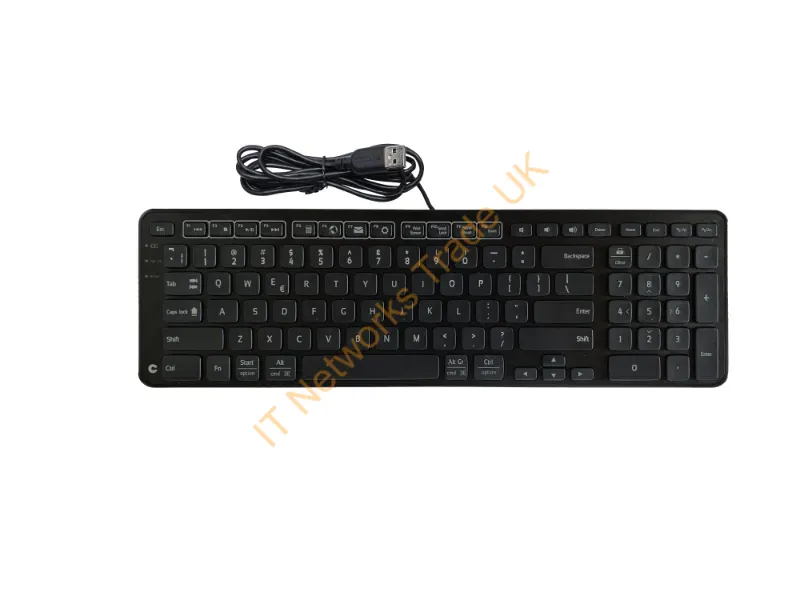 102106 - Contour Design Balance Keyboard Office Usb Qwerty English Black