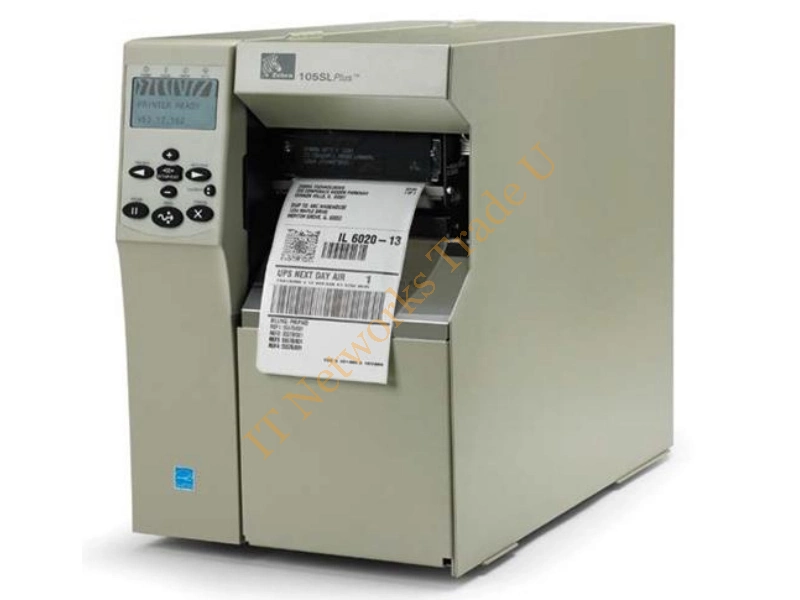 103-80E-00000 - Zebra 105SLPlus Direct thermal / thermal transfer 300 x 300DPI label printer Printers